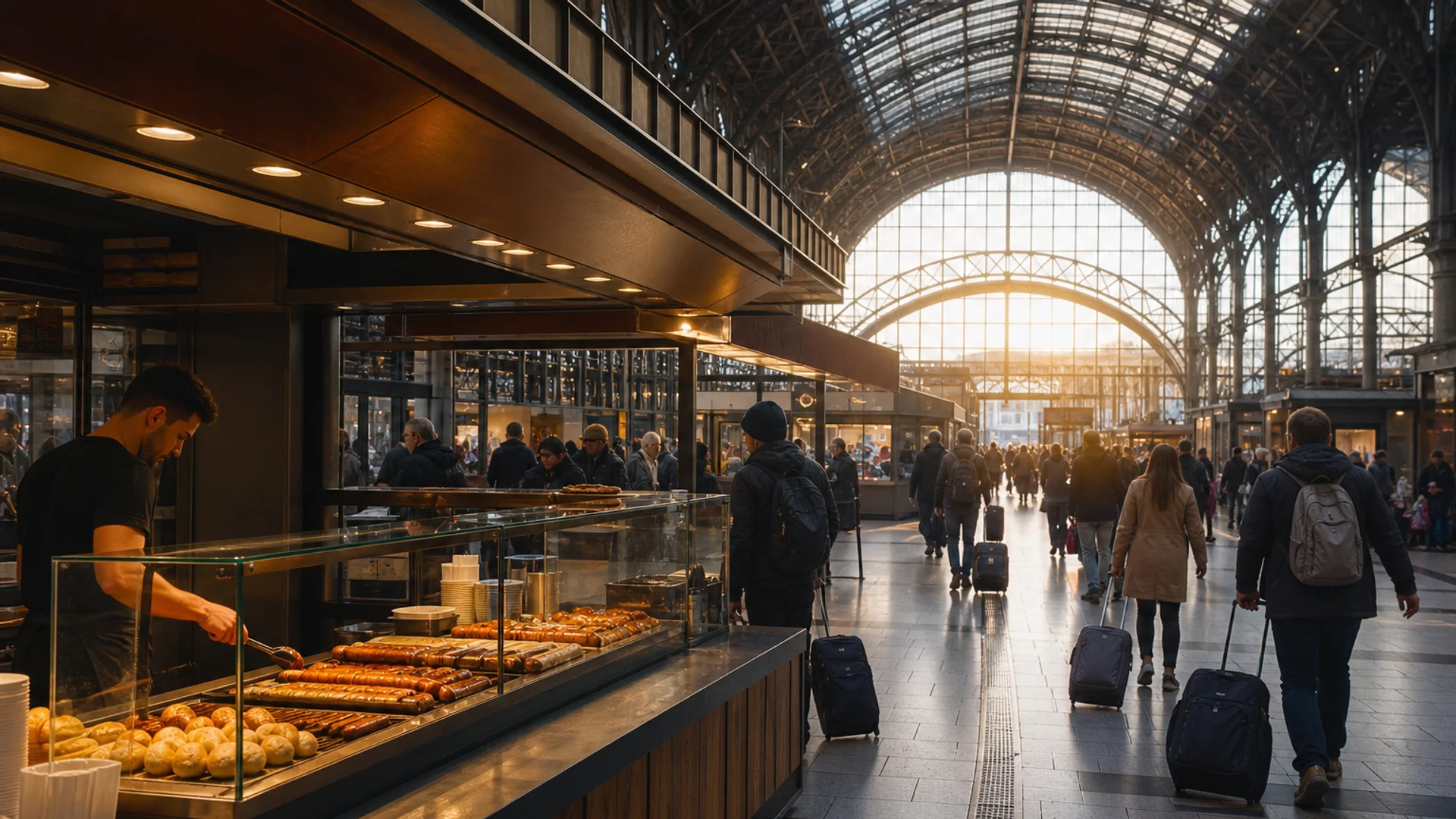 フランクフルト中央駅のソーセージが安くて旨い！ERICH ZEISS実食ガイド【2026】