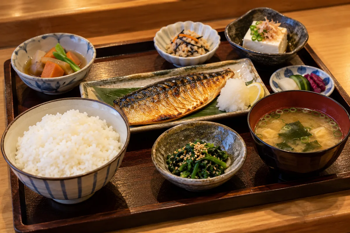 象印食堂梅田店の炊きたてごはん定食のイメージ