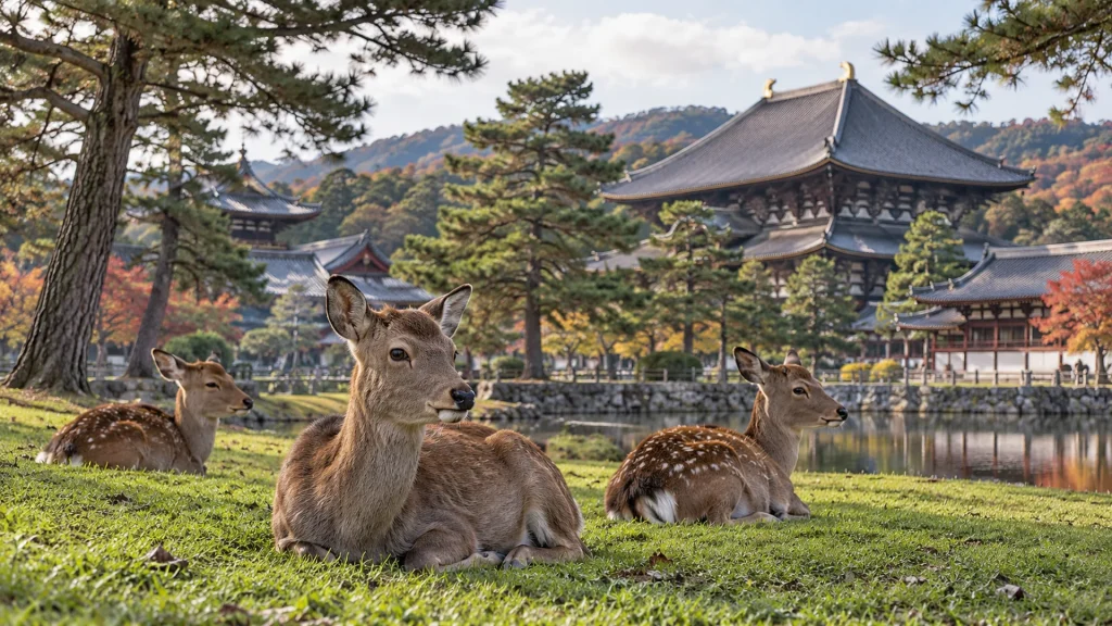 奈良公園のグルメは駅から歩いて3店｜餅・釜めし・柿の葉すしを僕はこう回る